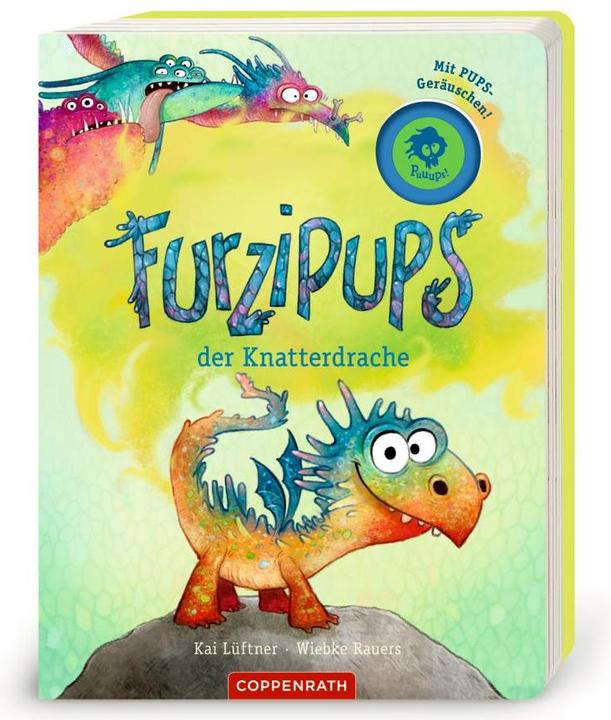 Actual product image Furzipups, der Knatterdrache - Pappe (German, Kai Lüftner, 2021)