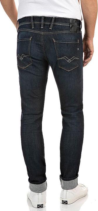 Actual product image Replay Anbass Jeans Slim Fit Dark Blue Used (W30/L34)
