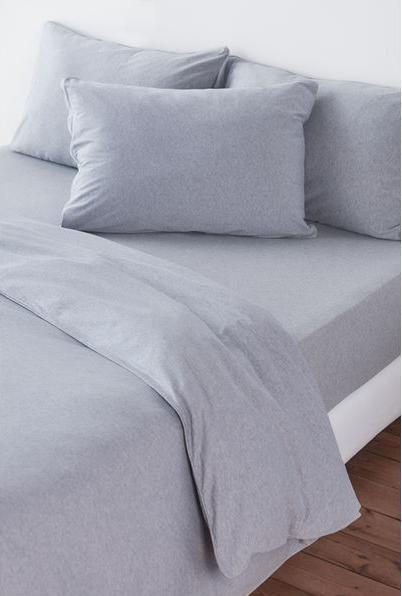 Actual product image Living Home Melange Jersey Uni (Bedding set, 50 x 70 cm, 160 x 210 cm)