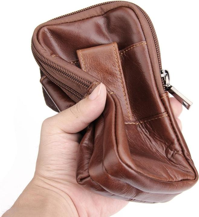 Produktbild Cover-Discount Universal - Doppel Zipper Gurttasche braun