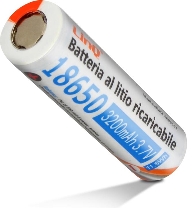 Actual product image LinQ 18650 3200mAh / 3.7V (2 pcs., 18650, 3200 mAh)
