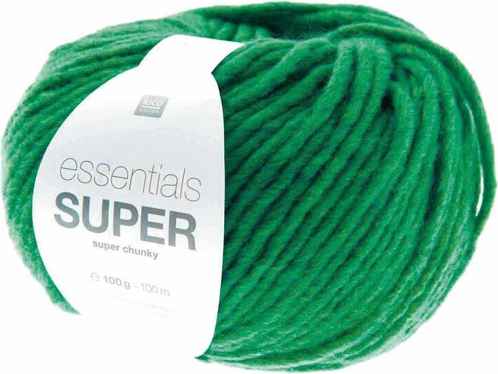 Produktbild Rico Design Wolle Essentials Super Super Chunky 100 g, Smaragd (90 m)