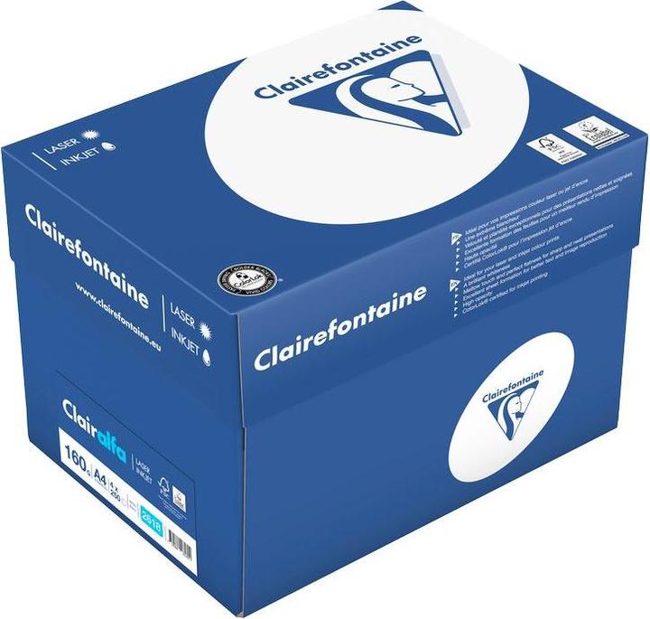 Image du produit Clairefontaine Clairalfa (160 g/m², 250 x, A4)