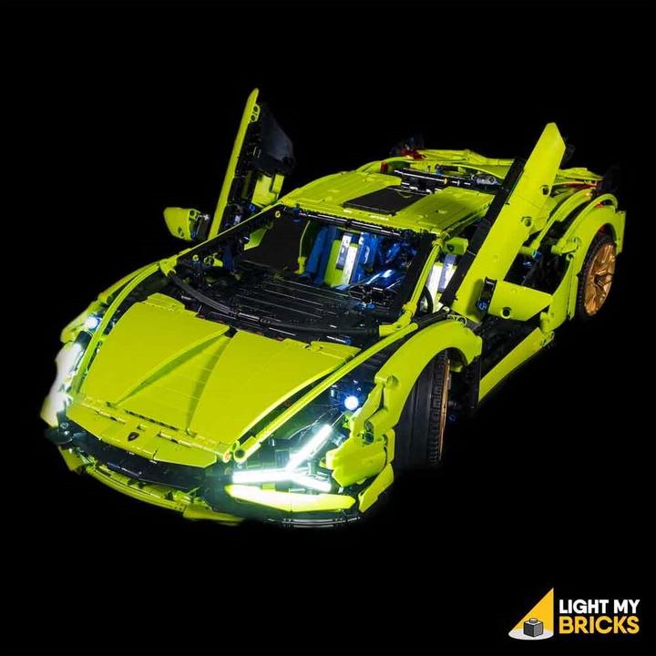 Image du produit Light my bricks Kit d'éclairage LED pour LEGO Lamborghini Sián FKP 37