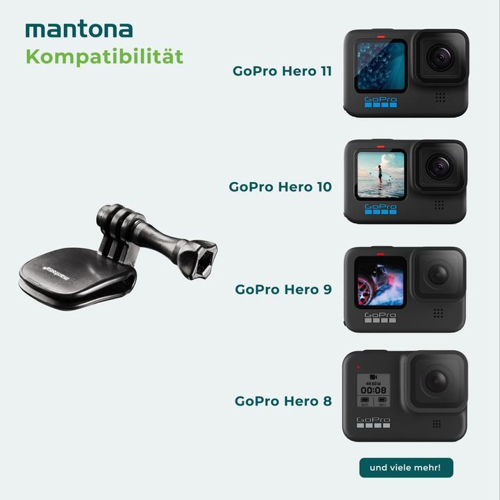 Produktbild mantona Miniklemme für GoPro Hero (Hero)