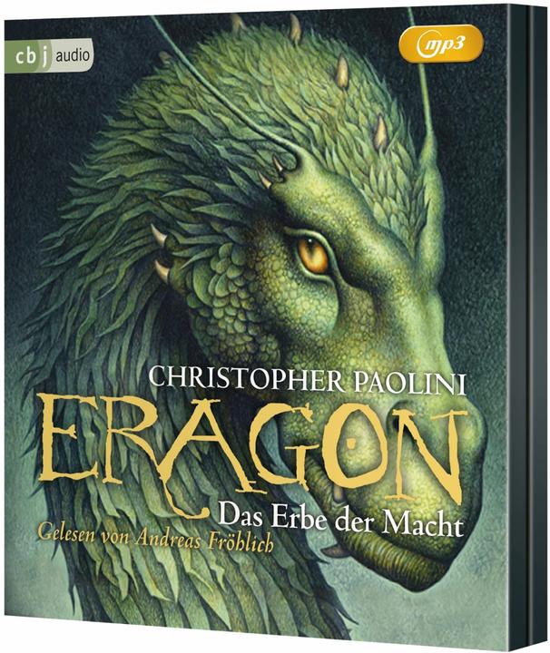 Actual product image Eragon 4 - The Legacy of Power (reading, 5 mp3) (Andreas happy, Christopher Paolini, German)