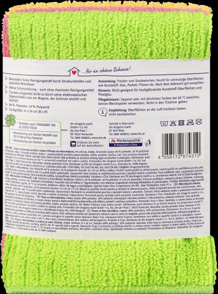 Image du produit dm Profissimo Lingettes nettoyantes en microfibres (3 pcs)
