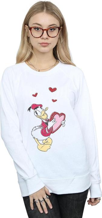 Produktbild Disney Donald Duck Love Heart Sweatshirt (XL)