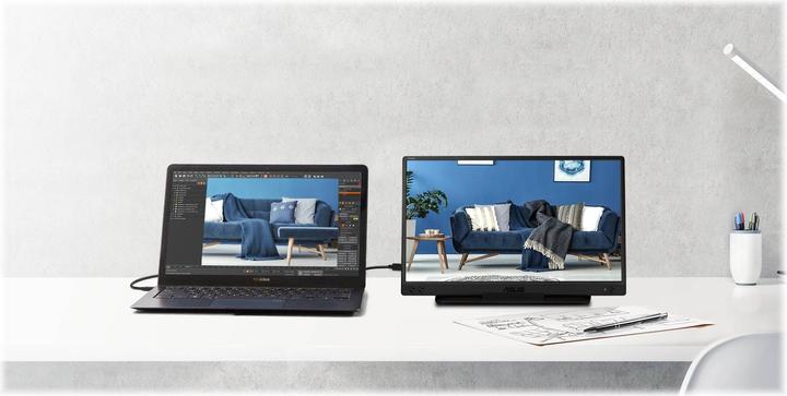 Produktbild ASUS ZenScreen MB166C (1920 x 1080 Pixel, 15.60")