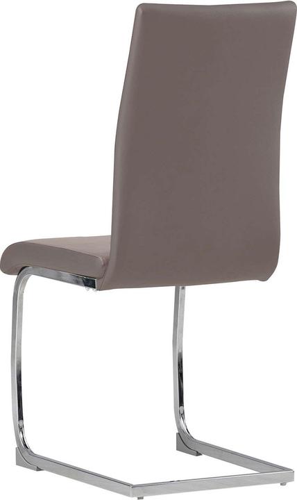 Produktbild Albatros International ALBATROS Freischwinger Stuhl BURANO 4er Set, Schwarz - Esszimmerstuhl Schwingstuhl mit Modernem Desi