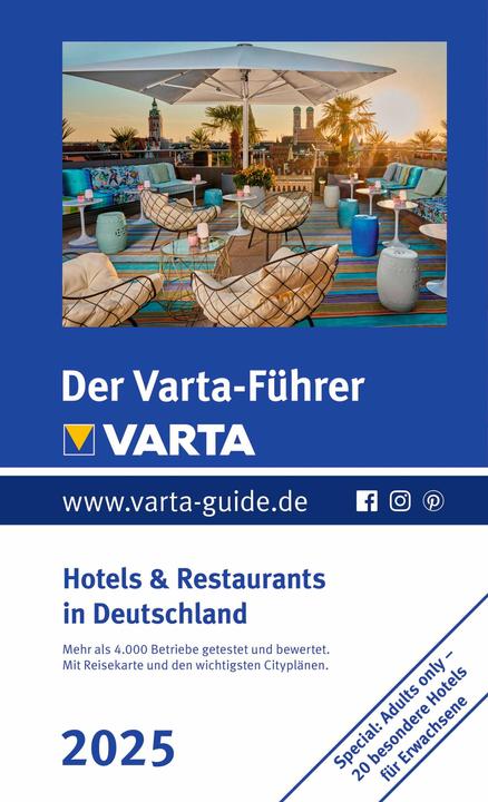 Actual product image Der Varta-Führer 2025 Hotels & Restaurants in Deutschland (German, 2024)