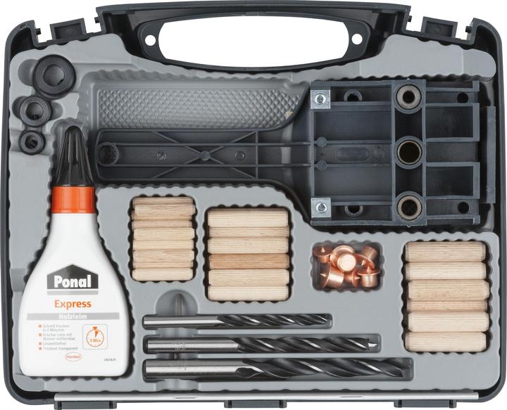 Image du produit wolfcraft wolfcraft 1 Universal-Meisterdübler-Set 78-tlg. (79 pcs)