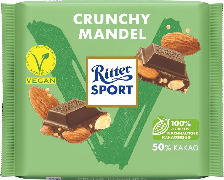 Image du produit Ritter Sport Crunchy amande (100 g)