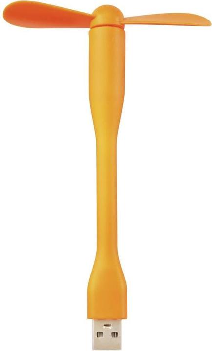 Produktbild Renkforce RF-USBF-101-OR USB-Ventilator Schwenkbar (B x H x T) 85 x 141 x 21 m