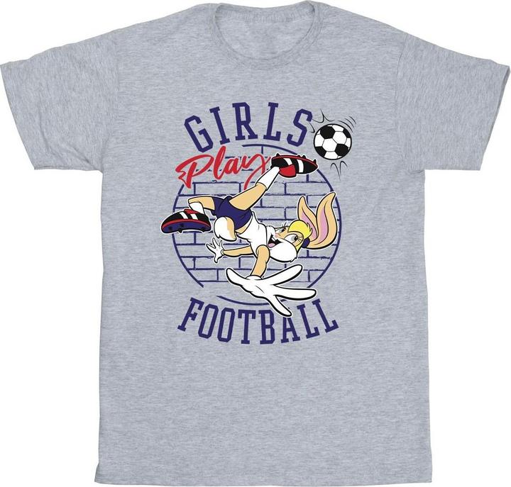 Produktbild Looney Tunes Lola Bunny Girls Play Football TShirt (L)