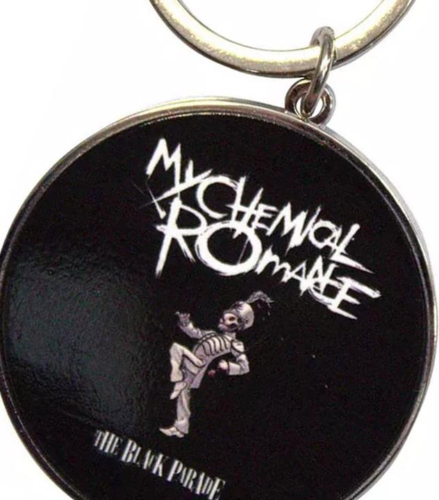 Actual product image My Chemical Romance The Black Parade Emblem Photo Print Keyring