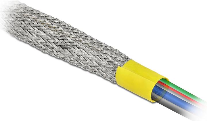 Image du produit Delock Gaine de câble pour blindage CEM 2 m x 6 mm Gris (Gaines pour câbles, 200 cm)
