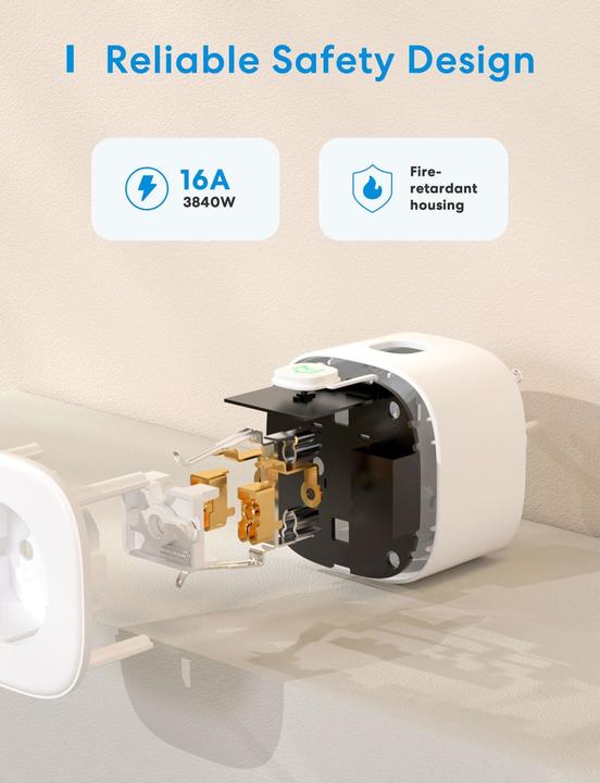 Actual product image Meross Smart Wi-Fi Plug