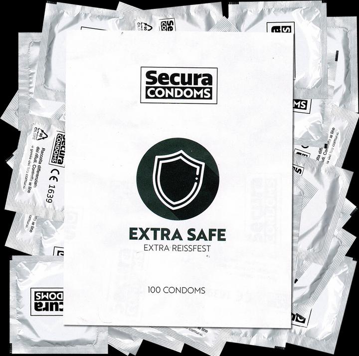 Actual product image Secura Extra Safe 100pcs (100 pcs.)