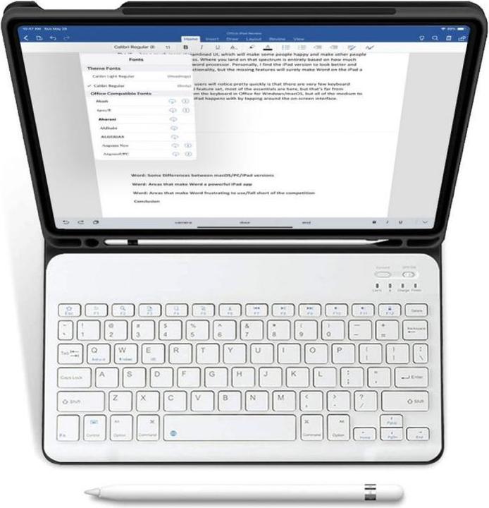Actual product image Tech-Protect Case SC Pen + Keyboard for Apple iPad 10.2 2019/2020/2021 (7th, 8th and 9t