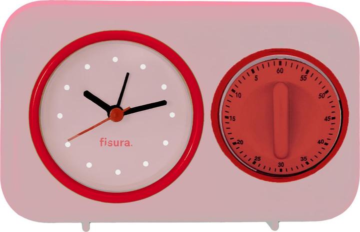 Actual product image Fisura RETRO KITCHEN TIMER pink