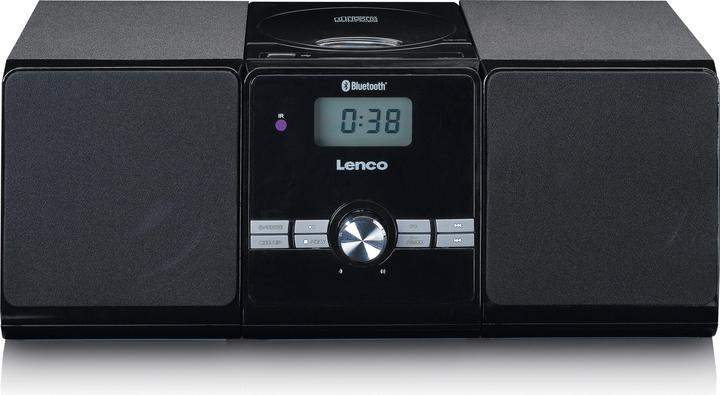 Actual product image Lenco MC-030BK (Bluetooth, CD player, 2x 10 W)