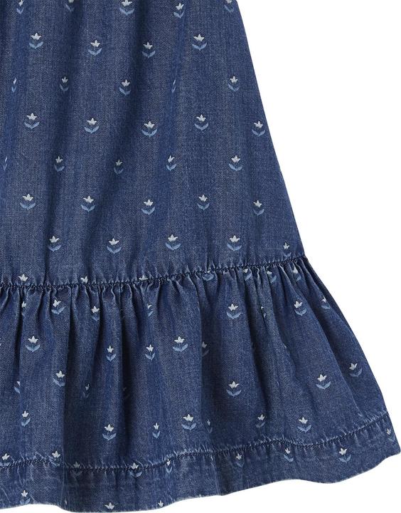 Immagine prodotto Vertbaudet Gonna da bambina in denim con balza (92)
