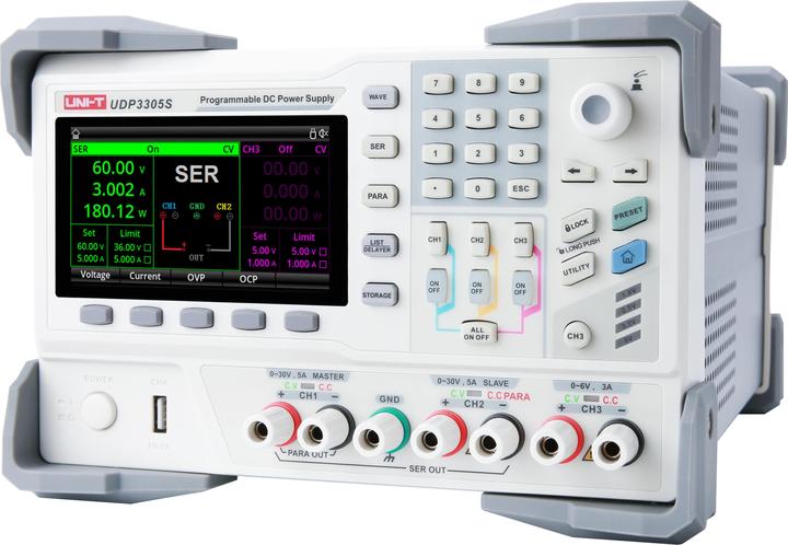 Produktbild Uni-T Labornetzgerät, UDP3305S, 4 Kanal, programmierbar, 328 W