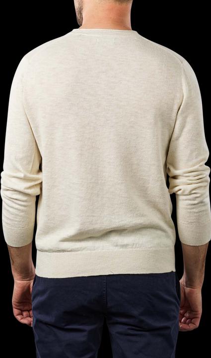 Image du produit GANT Cotton Linen Sweater Crew Neck putty (L)
