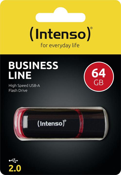 Actual product image Intenso USB Drive 2.0 64GB Business Line (64 GB, USB-A)