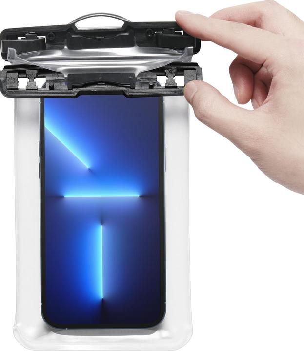 Actual product image Spigen A601 Universal Waterproof Case, Clear (pack of 2) (Universal)