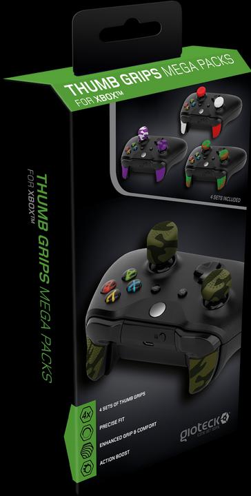 Actual product image Gioteck Sniper thumb grips for Xbox controller (Xbox One X, Xbox One S, Xbox Series S, Xbox Series X)
