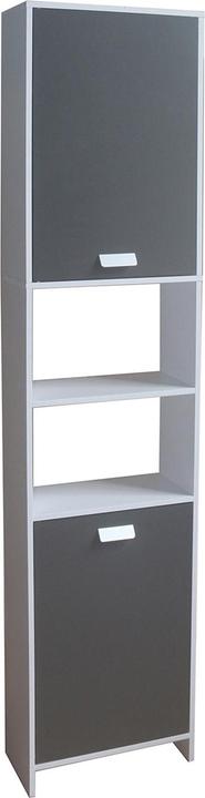 Actual product image HTI-Living Bathroom shelf grey/white Thekla