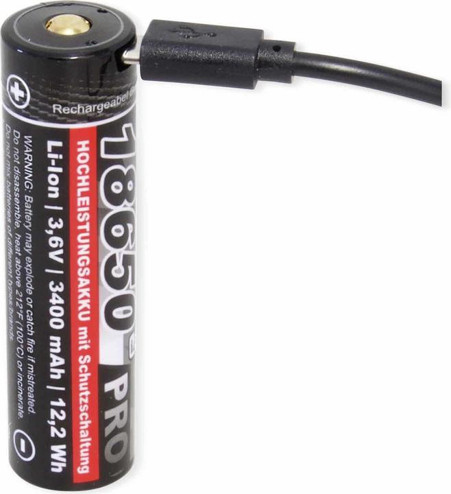 Produktbild Kraftmax Pro Li-Ion 18650 (1 Stk., 18650, 3400 mAh)