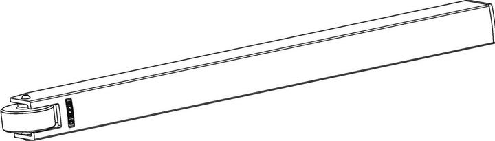 Produktbild Geze Mitnehmerklappen CB flex (Zimmertür, Eingangstür, Holztür, Balkontür, Indoor)