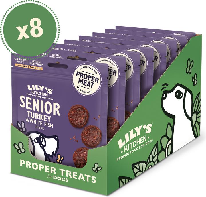 Actual product image Lily's Kitchen Snack Senior Turkey & Fish (Senior, 1 pcs., 75 g)