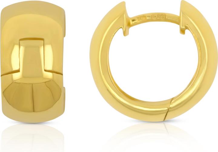 Produktbild Muau Creolen (Rotgold oder Silber, Weissgold, Gelbgold)