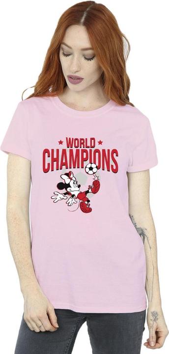 Immagine prodotto Disney Minnie Mouse World Champions Maglietta Ampia Donna (L)