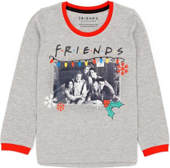 Produktbild Friends Schlafanzug Mädchen weihnachtliches Design (152)