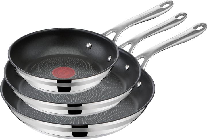 Tefal Set Jamie Oliver Cook Smart (28 cm, Pfannenset + Topfset, Bratpfanne, Edelstahl)