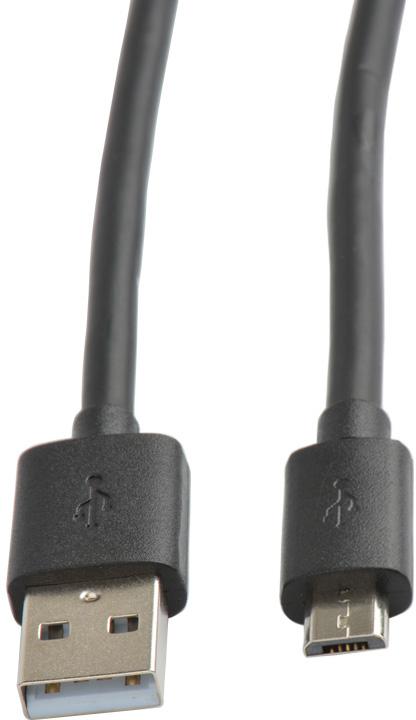 Actual product image Cirafon SYNC/CHARGE CABLE MICRO USB 0.15M - BLACK (0.15 m, USB 2.0)