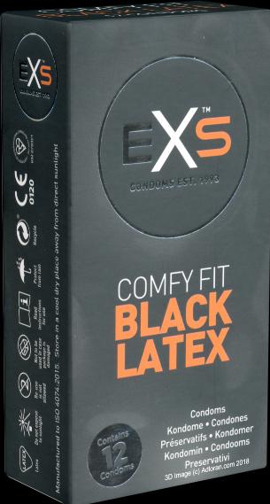 Actual product image EXS Black latex (12 pcs.)
