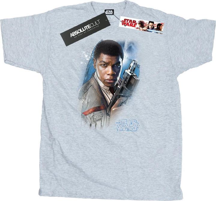 Immagine prodotto Star Wars The Last Jedi Finn Brushed Maglietta Uomo (S)