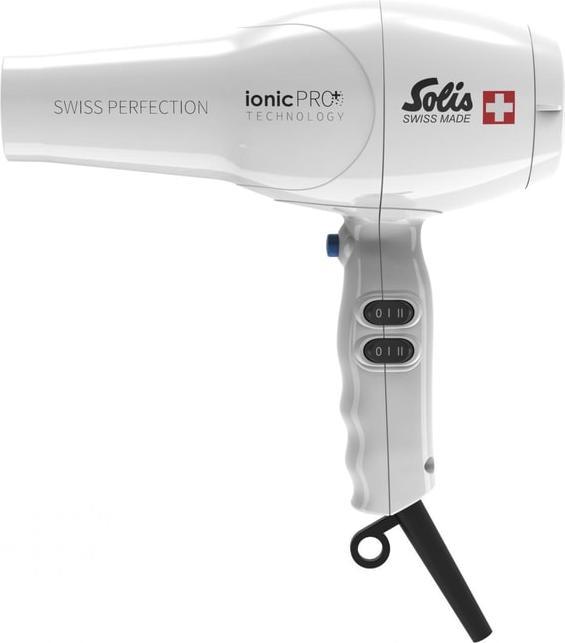 Image du produit Solis Swiss Perfection 360º ionic PRO weiss Profi-Haartrockner von mit 50% mehr Luftdruck (440)