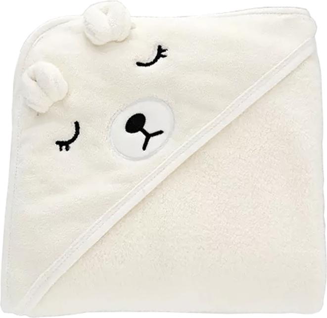 Ninimi Baby Hooded Bath Towel (Polar Bear)