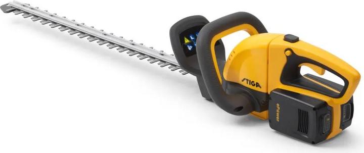 Stiga HT 300e cordless hedge trimmer incl. 2nd battery, incl. charger 0.4kW 40V Li-Ion 540mm (Cordless hedgecutters)