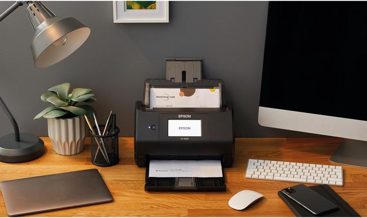 Actual product image Epson WorkForce ES-580W (USB, WLAN, USB host)