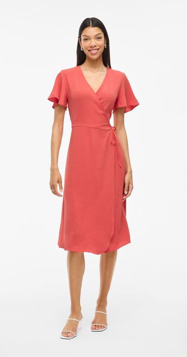 Image du produit Vila VILOVIE Kurzärmeliges Wickelkleid (34)