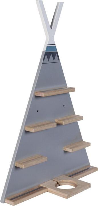 Immagine prodotto Hermex Scaffale da parete Tipi per Toniebox e Toniefiguren scaffale in legno per giocattoli