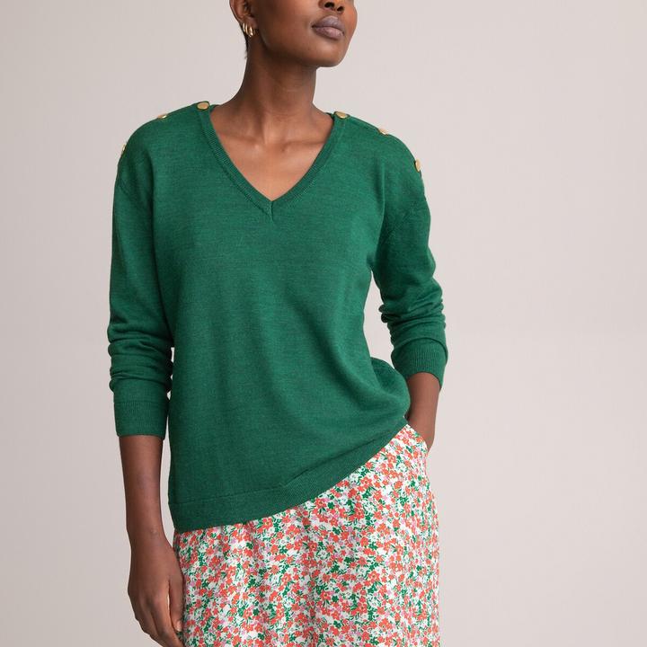 Actual product image Anne Weyburn Fine knit jumper (42)